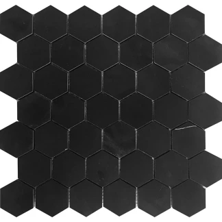 Tuxedo Park - 2" Nero Hex Honed