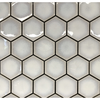 Shop Now Odyssey - Aqua Sky 2” Concaved Hex Tile, Cepac Tile