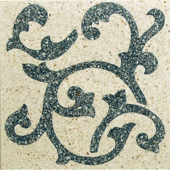 Veranda Premium Encaustic Cement Box - Lafayette Teal