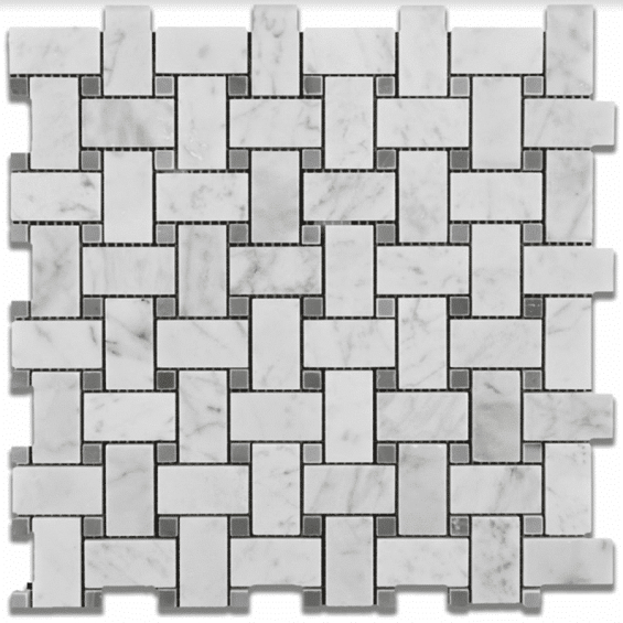 carrara-white-basketweave-bluegrey-1x2