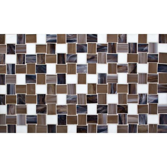 Website images for product lines for glass tile manufacturer Oceanside Glasstile.
