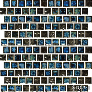 1" x 1" Mosaic Pool Tile Series