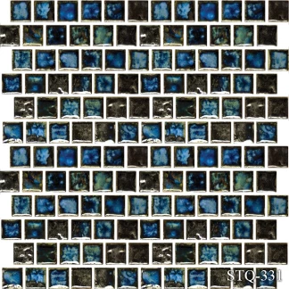 1" x 1" Mosaic Pool Tile Series