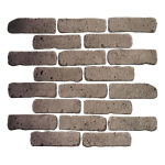 Arto Brick - Antik Gray Luna 2" x 8"