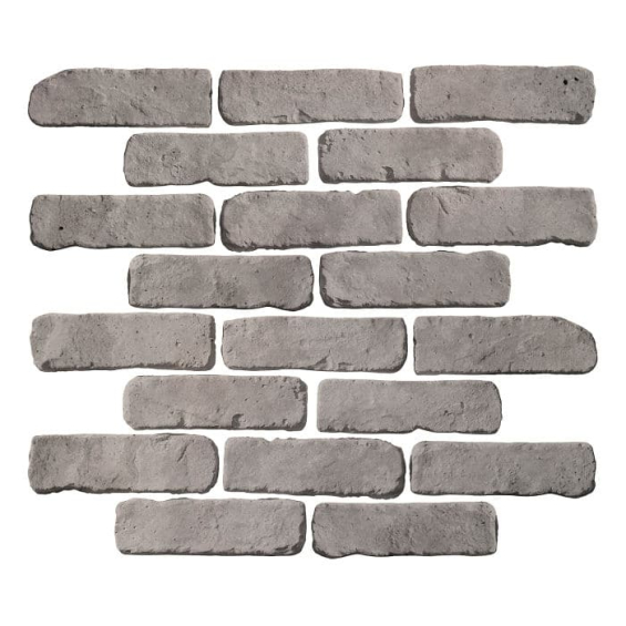 Arto Brick - Antik Sidewalk Gray Limestone 2x8