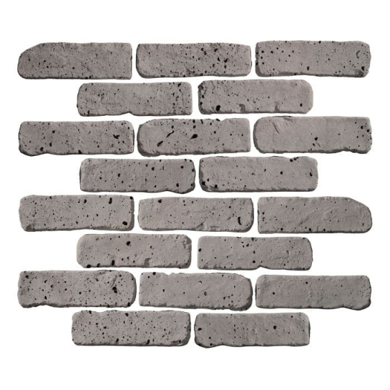 Arto Brick - Antik Sidewalk Gray Travertine 2x8
