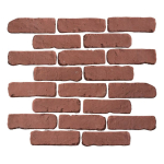 Arto Brick - Antik Spanish Inn Red 2" x 8"