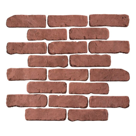 Arto Brick - Antik Spanish Inn Red Limestone 2" x 8"