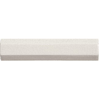 Tilt - White Crackle Facet Quarter Round