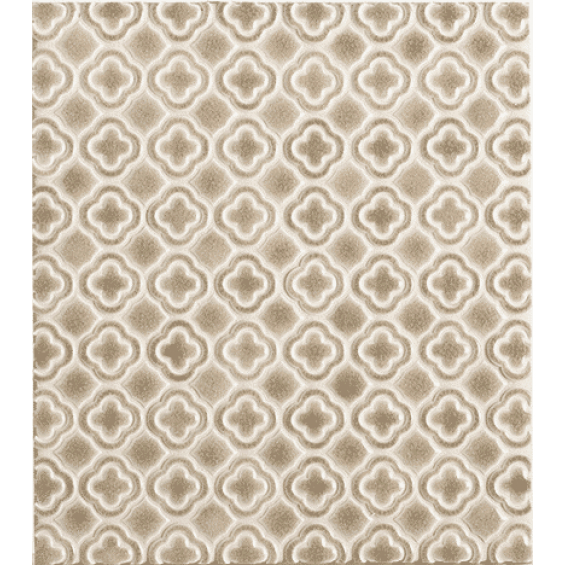 Tilt - Brown Crackle Clover Mosaic
