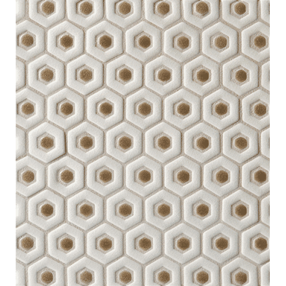 Tilt - Century Blend Crackle David Hexagon Mosaic