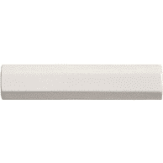 Tilt - White Gloss Crackle Facet Quarter Round