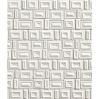Tilt - White Matte Crackle Galactica Mosaic
