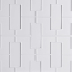 Studio Moderne - Plaster Gloss Crackle Fretwork Pattern Interlocking Field