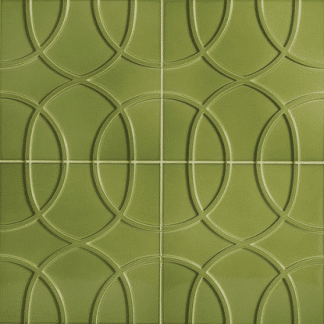 Studio Moderne - Clover Gloss Crackle Paramount Pattern Decorative Field