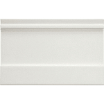 Studio Moderne - Ecru Gloss Crackle Futura Base Molding
