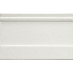 Studio Moderne - Ecru Gloss Crackle Futura Base Molding