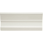 Studio Moderne - Ecru Gloss Crackle Futura Crown Molding