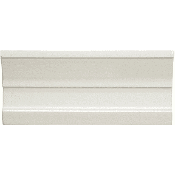 Studio Moderne - Ecru Gloss Crackle Futura Crown Molding
