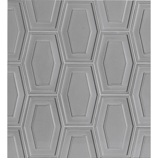 Studio Moderne - Sterling Gloss Crackle Relief Deco