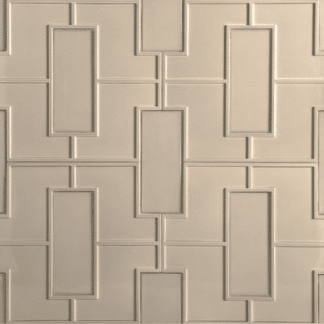 Studio Moderne - Mica Gloss Crackle Fretwork Pattern Interlocking Field