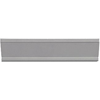 Studio Moderne - Sterling Gloss Crackle Futura Cornice Molding