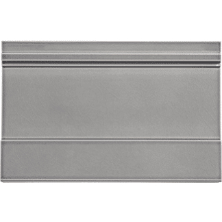 Studio Moderne - Sterling Gloss Crackle Futura Base Molding