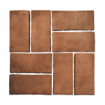 Arto Brick - Smooth Cotto Dark 4" x 8"