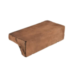 Arto Brick - Smooth Long Side Corner Cotto Dark Limestone 4" x 8"