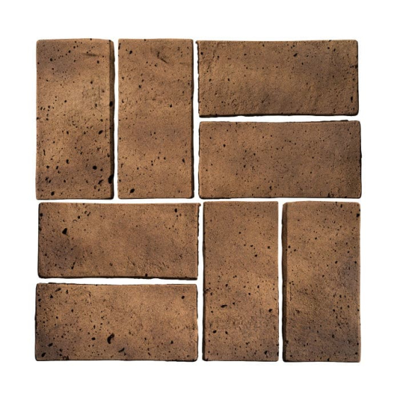 Arto Brick - Smooth Tuscan Mustard Luna 4" x 8"
