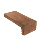 Arto Brick - Smooth Short Side Corner Cotto Dark Luna 4" x 8"