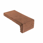 Arto Brick - Smooth Short Side Corner Cotto Gold Luna 4" x 8"