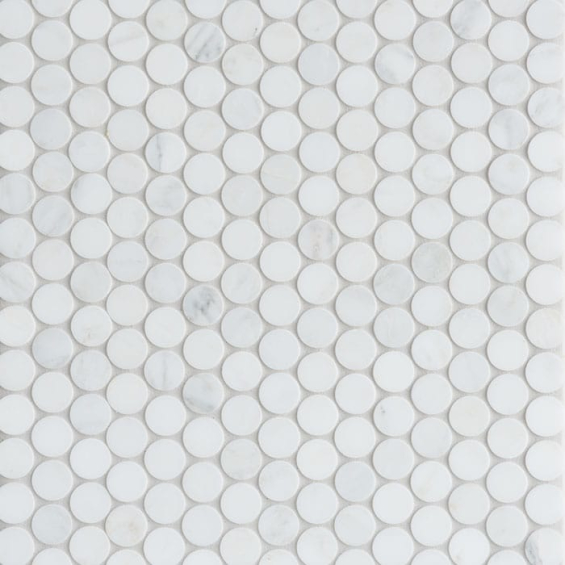 Walker Zanger - Moda Mosaic - Pietra Bello Penny Round