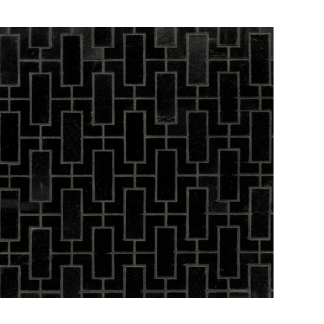 Walker Zanger - Studio Moderne™ - Noir Fretwork Mosaic