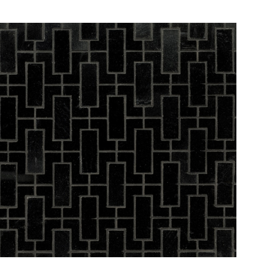 Walker Zanger - Studio Moderne™ - Noir Fretwork Mosaic