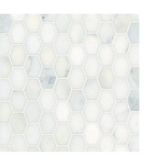 Walker Zanger - Studio Moderne™ - Calacata Trousdale Hex Mosaic