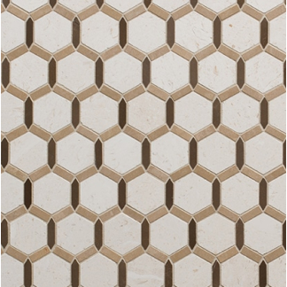 Walker Zanger - Tangent™ - Lattice Crema