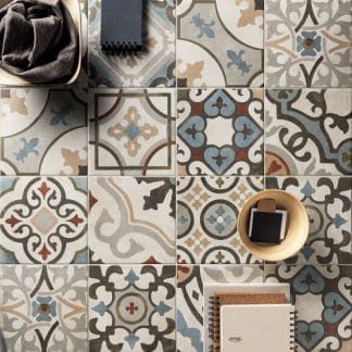 Tileshop - Encaustic Look Porcelain