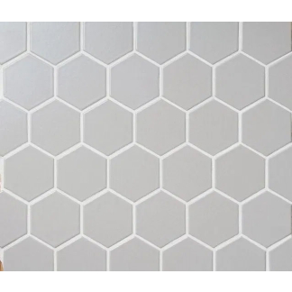 Beregning gammelklog spontan Shop Now Retro - Matte Light Grey 2" Hexagon Tile | Cepac Tile | Creative  Tile