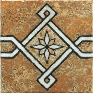 6" x 6" Antique Polar Star - Collection