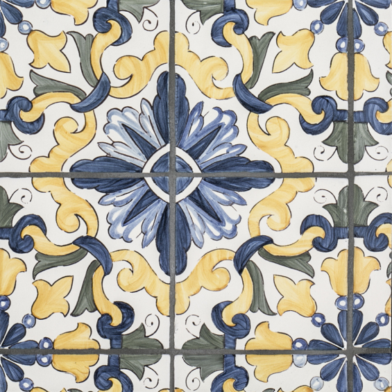 Blue-Yellow-Terra-Cotta-Lisbon-4-PiecePattern-Tile-Matte-Glazed-Red-Body-Decorative-Element-VIA-Traditional-Kitchen-Bathroom-Bath-Jeffrey-Court-40206.jpg