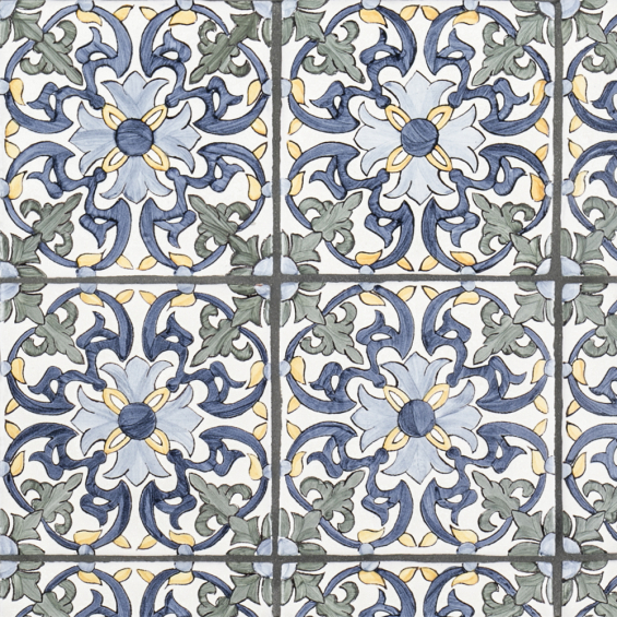 Blue-Yellow-Terra-Cotta-Santarem-1-PiecePattern-Tile-Matte-Glazed-Red-Body-Decorative-Element-VIA-Traditional-Kitchen-Bathroom-Bath-Jeffrey-Court-40215-1.jpg