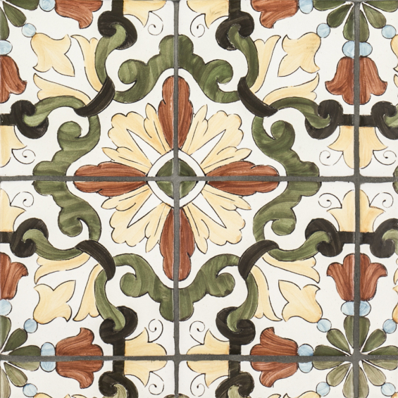 Red-Green-Terra-Cotta-Lisbon-4-PiecePattern-Tile-Matte-Glazed-Body-Decorative-Element-VIA-Contempo-Kitchen-Bathroom-Bath-Jeffrey-Court-40306-1.jpg