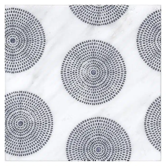 Poplar - Indigo Blue Carrara Blanco