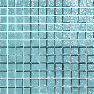Galaxy – Aquamarine 1x1 Mosaic Glass Tile